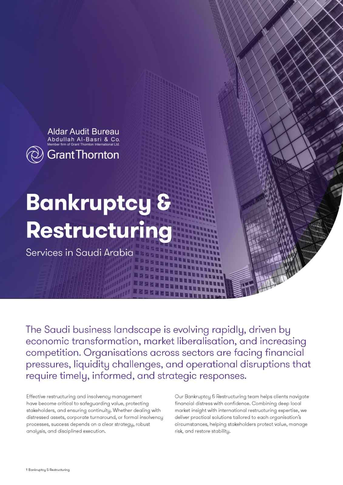 Supporting you at every stage