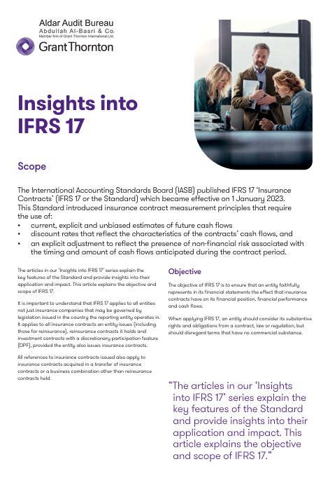 Insights into IFRS 17