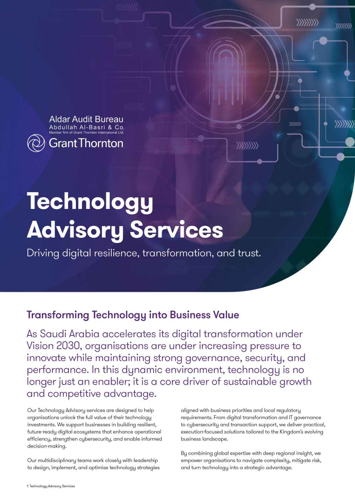 Transforming Technology into Business Value